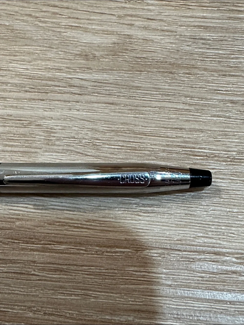 Vintage Cross Pen chrome antique 1970s CROSS writing instrument